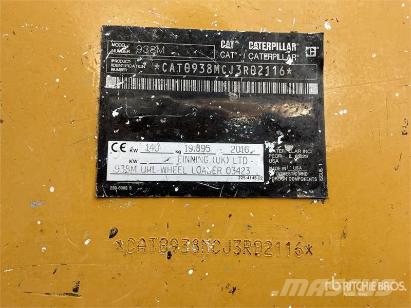 CAT 938M Rataslaadurid