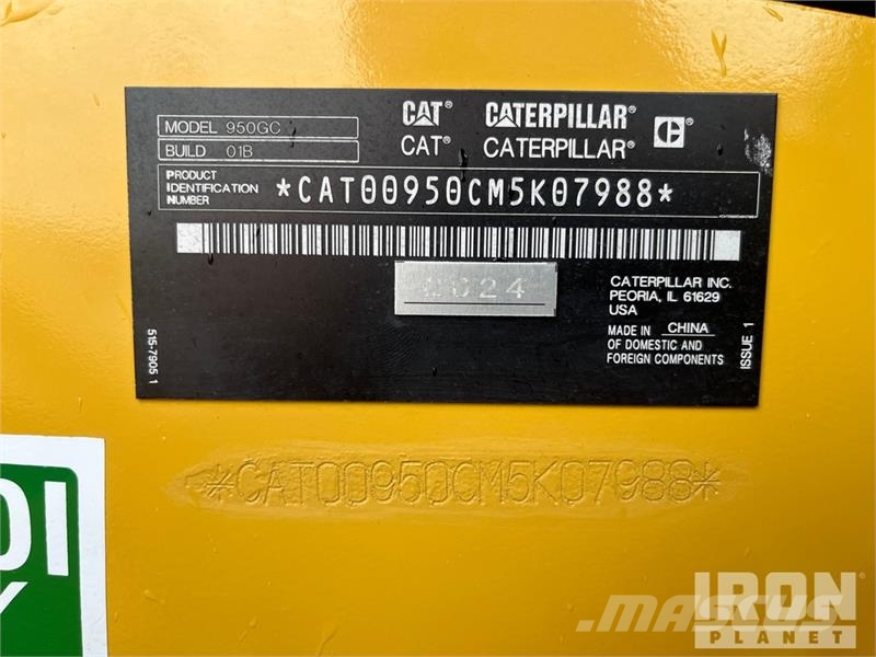 CAT 950GC Cargadoras sobre ruedas