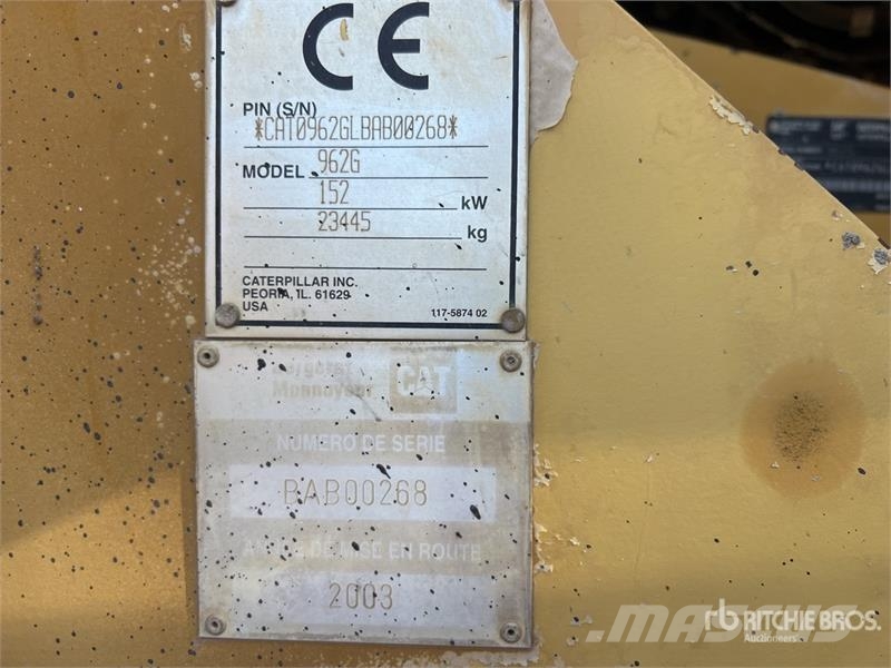 CAT 962G Chargeuse Sur Pneus Wheel Loader Chargeuse sur pneus