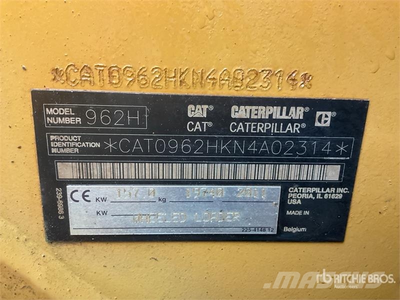 CAT 962H Radlader