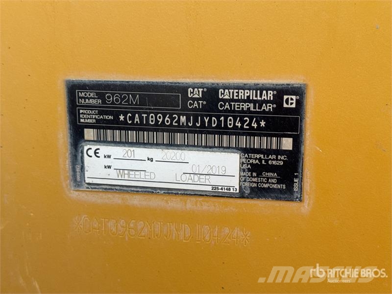 CAT 962M Kolesni nakladalci
