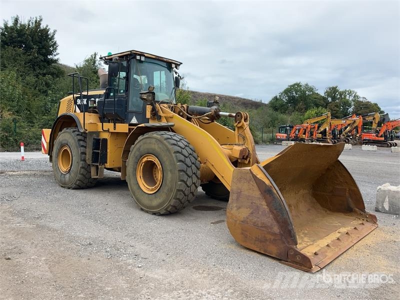 CAT 966 K High Lift Wheel Loader Pale gommate