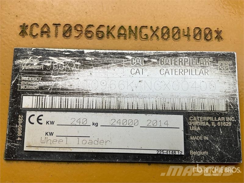 CAT 966 K Wheel Loader Utovarivači na točkove