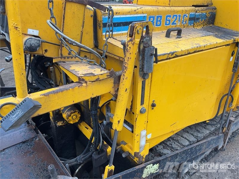 CAT BB621C Track Asphalt Paver Επίστρωση ασφάλτου