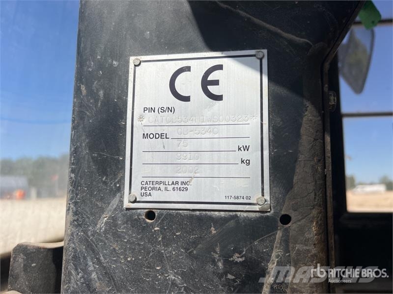 CAT CB-534C Compacteur Vibrant Tandem Double Drum Roll Οδοστρωτήρες διπλού κυλίνδρου