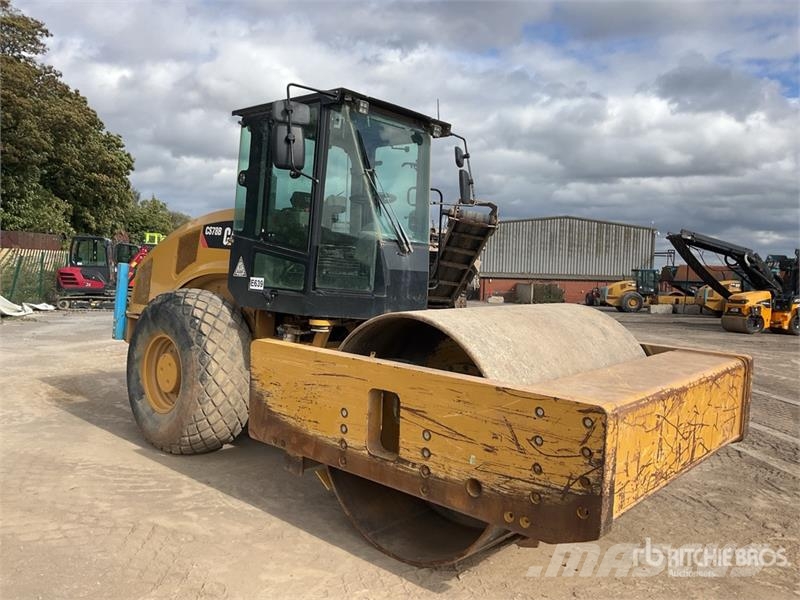 CAT CS78B Smooth Drum Compactor Enkelt tromle