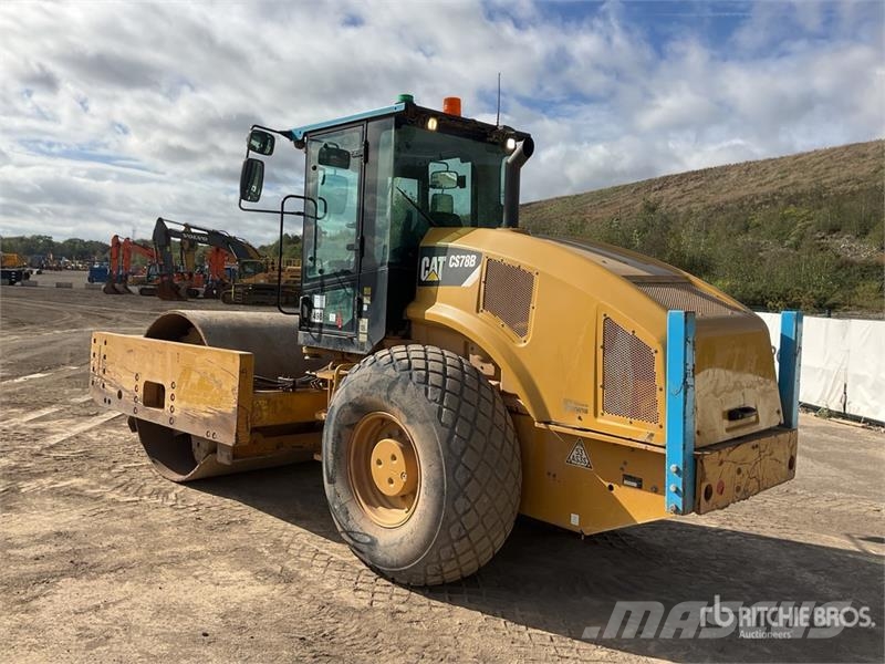 CAT CS78B Smooth Drum Compactor Enkelt tromle