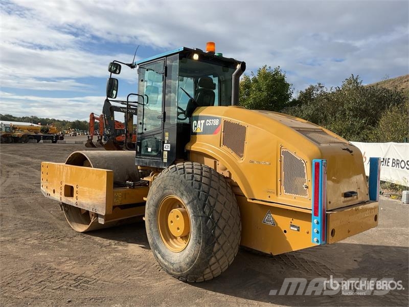 CAT CS78B Smooth Drum Compactor Enkelt tromle