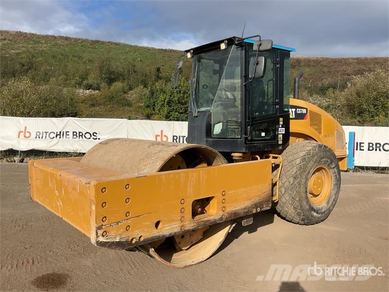 CAT CS78B Smooth Drum Compactor Enkelt tromle