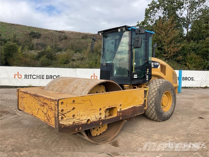 CAT CS78B Smooth Drum Compactor Enkelt tromle