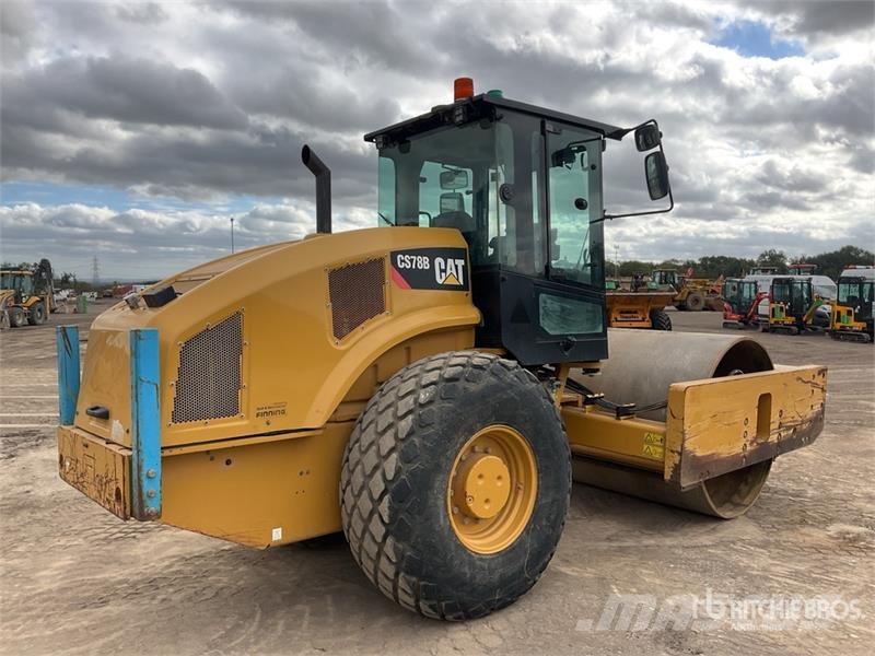 CAT CS78b Smooth Drum Compactor Single drum rollers