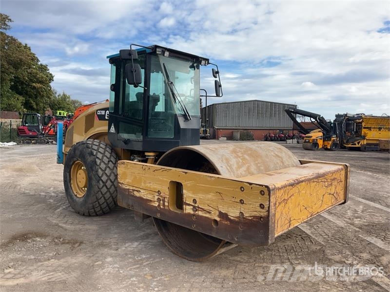 CAT CS78B Smooth Drum Compactor Enkelt tromle