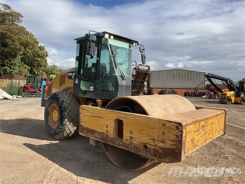 CAT CS78B Smooth Drum Compactor Enkelt tromle