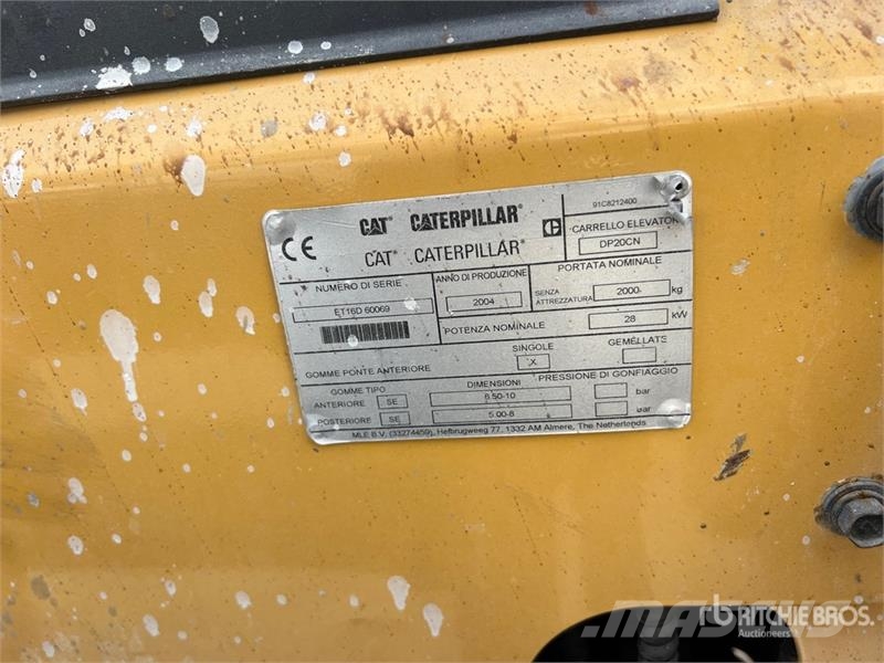 CAT DP20CN 2000 kg Forklift Forklift trucks - others