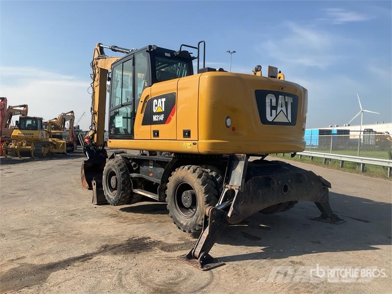 CAT M314F Wheel Excavator Pelle sur pneus