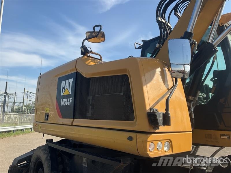 CAT M314F Wheel Excavator Pelle sur pneus