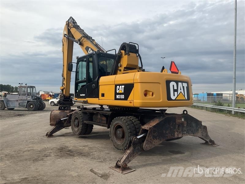 CAT M318 Wheeled excavators