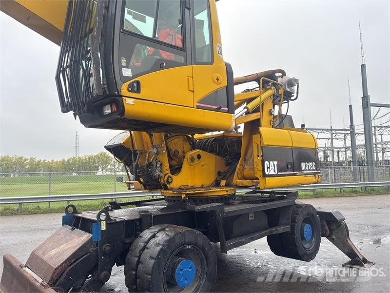 CAT M318C Wheel Material Handler Muu