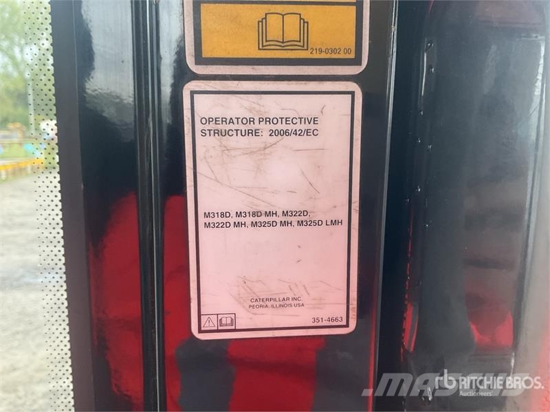 CAT M318D MH Wheel Material Handler Other