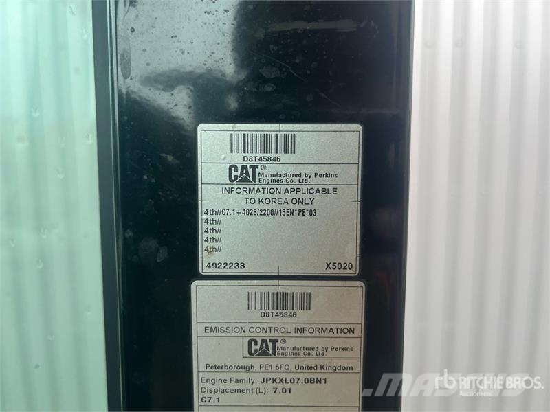 CAT MH3022 Wheel Material Handler Stavebníctvo - ostatné