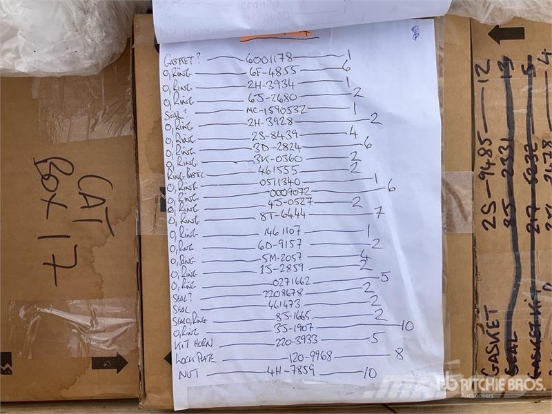 CAT of (1) Pallets of Cat Parts Other components