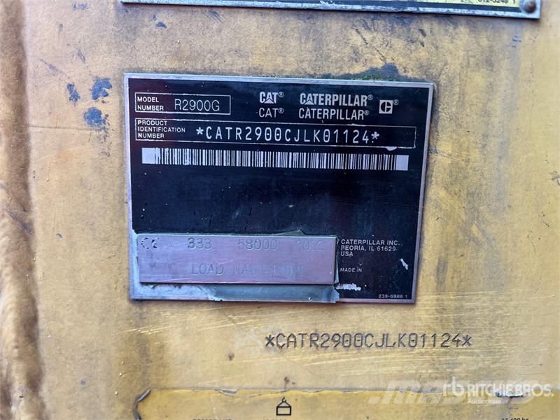 CAT R2900G Underground Loader Ostalo za građevinarstvo