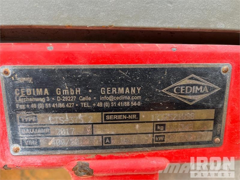 Cedima CTS-375.2 Rock Saw 建筑机械-其他