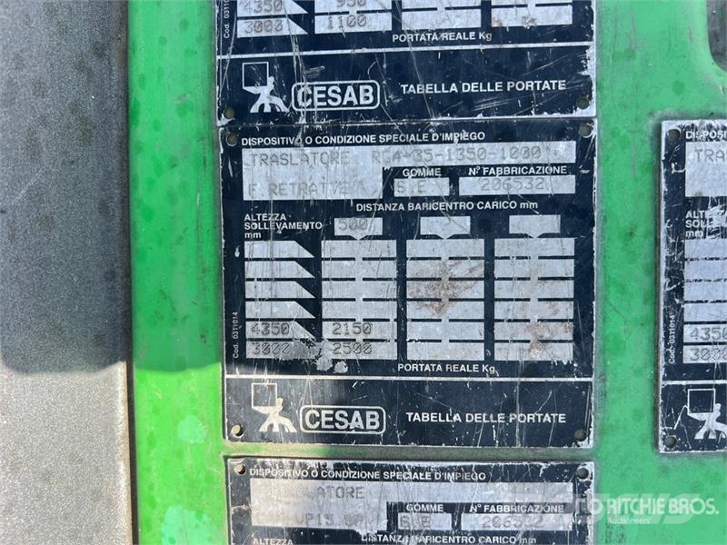 Cesab Blitz 350 3500 kg Electric Forklift Electric forklifts