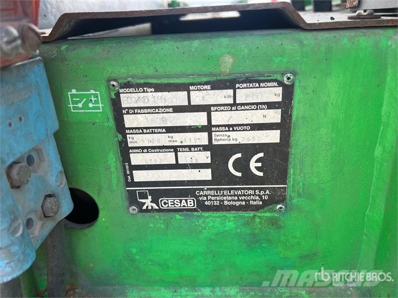 Cesab Exo/KD 185 1850 kg Electric Forklift Električni viljuškari
