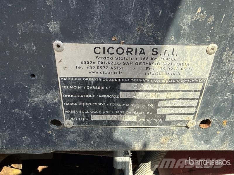 Cicoria HD1270T Square Baler محزمات مربعة