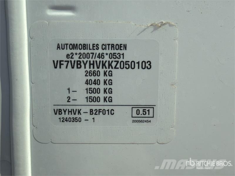 Citroën Jumpy Cargo Van Ванове за доставки