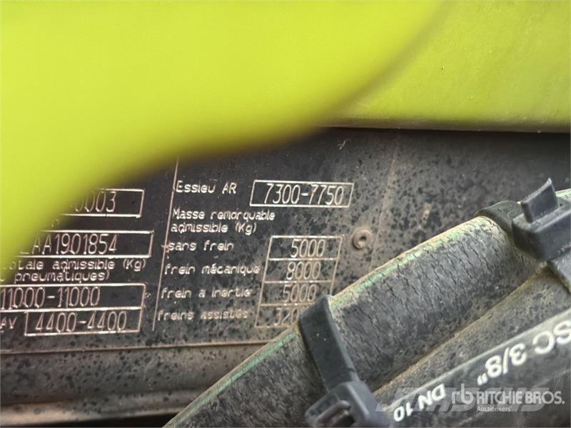 CLAAS Arion 640Cis 4WD Tractor Traktorji