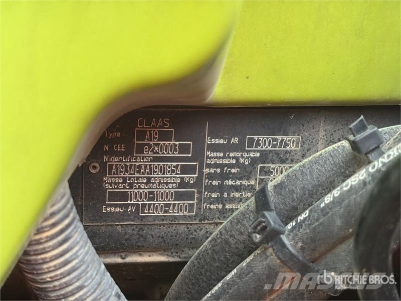 CLAAS Arion 640Cis 4WD Tractor Traktorji