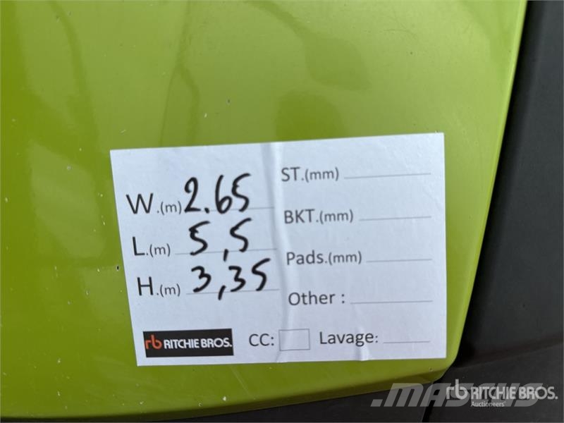 CLAAS Axion 800 4x4 Tracteur Agricole 4WD Tractor Traktoren