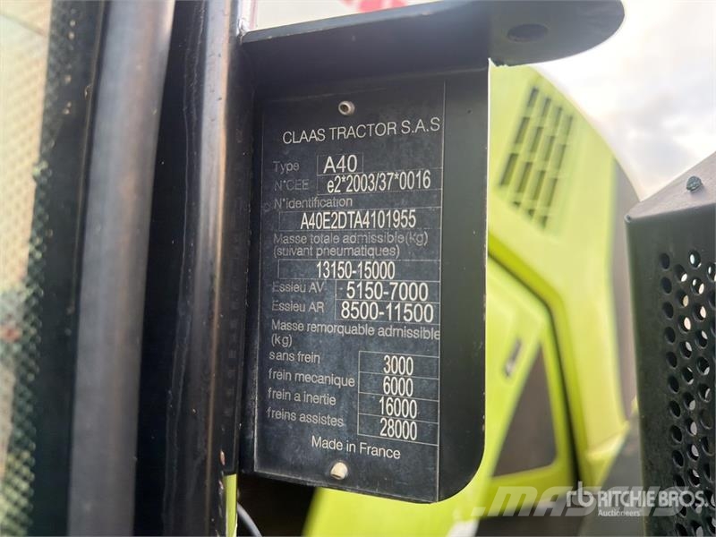 CLAAS Axion 830 CMATIC 4x4 Tracteur Agricole 4WD Tractor Traktorid