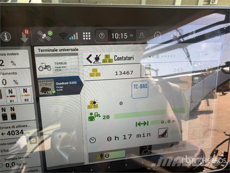 CLAAS Quadrant 5300 RC Square Baler Empacadoras cuadradas