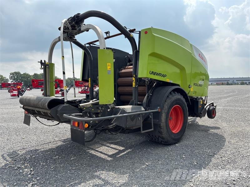 CLAAS Rollant 455 RC Uniwrap Combination Baler Wrapper Wikkelaars