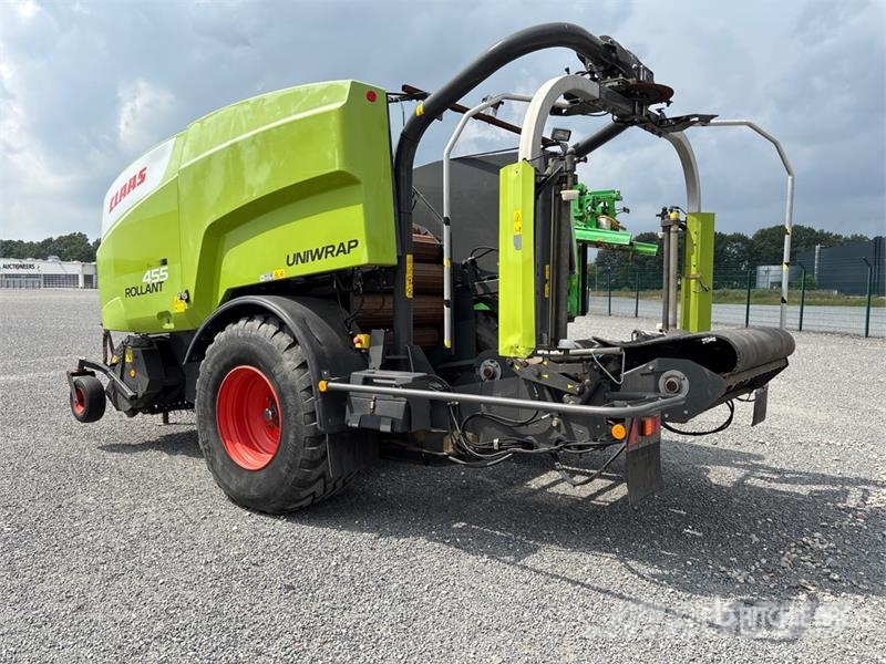 CLAAS Rollant 455 RC Uniwrap Combination Baler Wrapper Wikkelaars