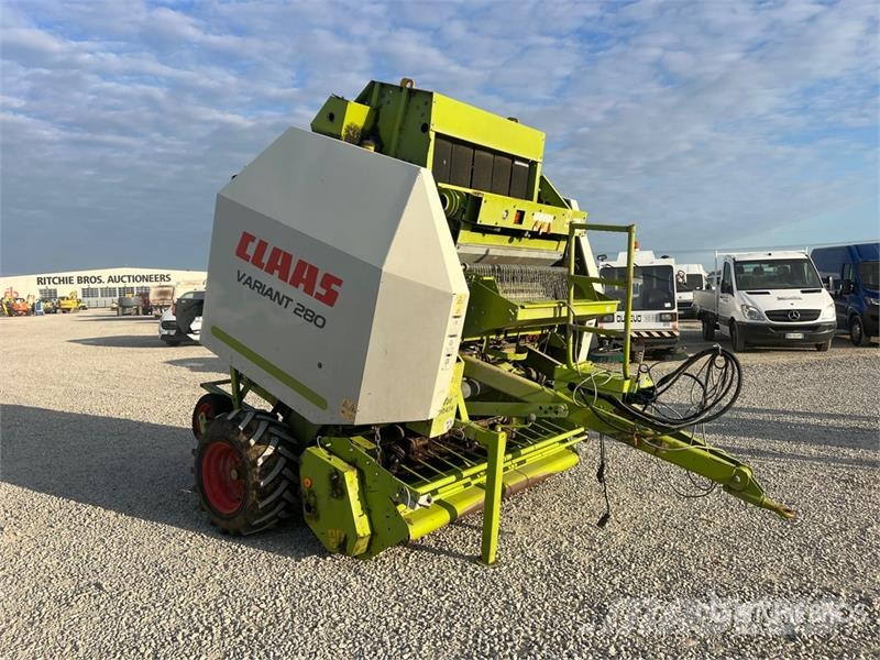 CLAAS VARIANT 280 Round Baler Rotoempacadoras