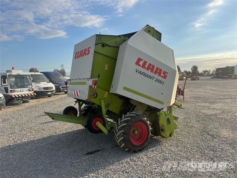 CLAAS VARIANT 280 Round Baler Rotoempacadoras