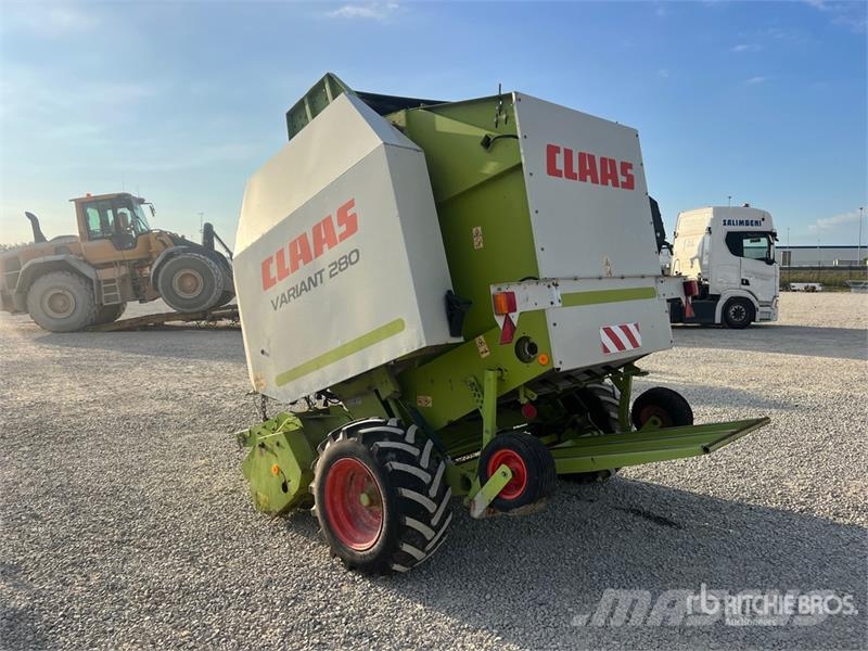 CLAAS VARIANT 280 Round Baler Rotoempacadoras