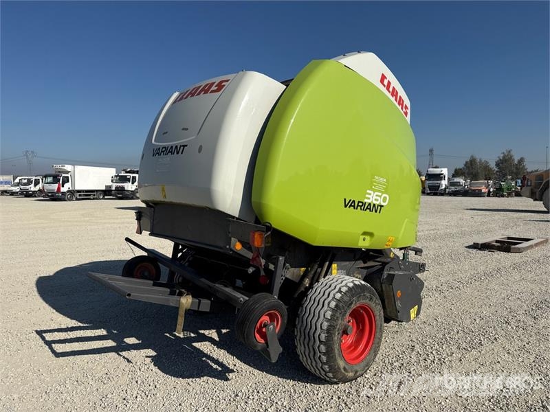 CLAAS Variant 360 Round Baler Ritinių presai