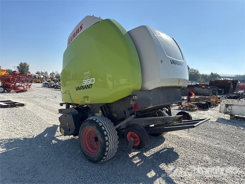CLAAS Variant 360 Round Baler Ritinių presai
