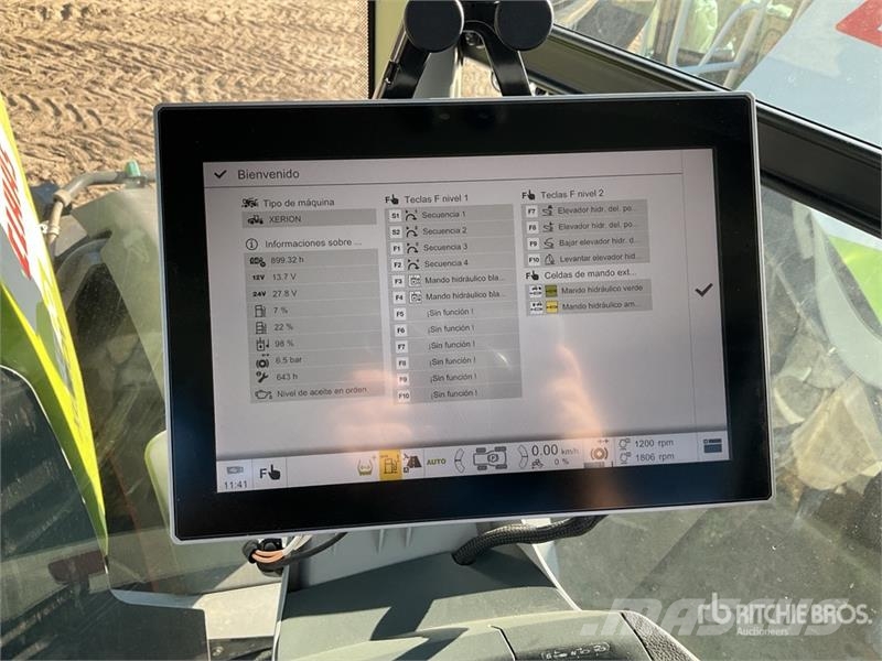 CLAAS XERION 4500 VC 4WD Tractor Traktori
