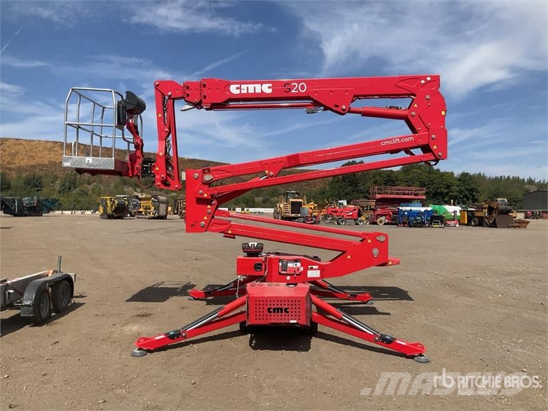 CMC S20 Crawler Diesel Articulating Boom Lift رافعات سلة مفصلية