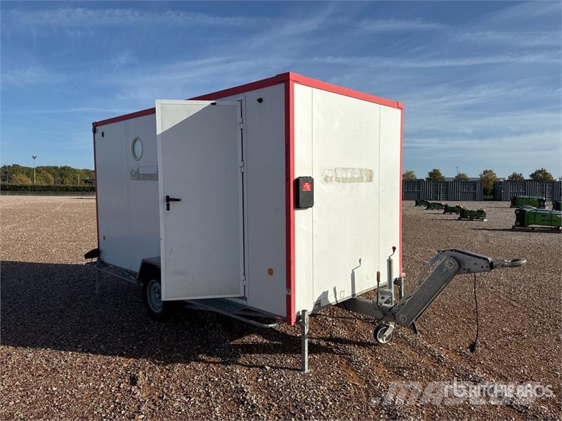 CNSE Bungalow De Chantier Roadwork Cabin Alte remorci