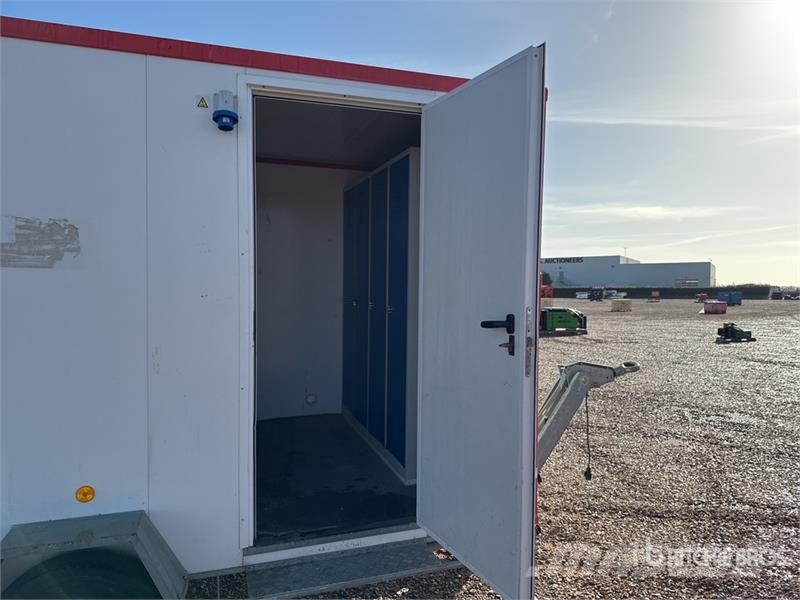 CNSE Bungalow De Chantier Roadwork Cabin Alte remorci
