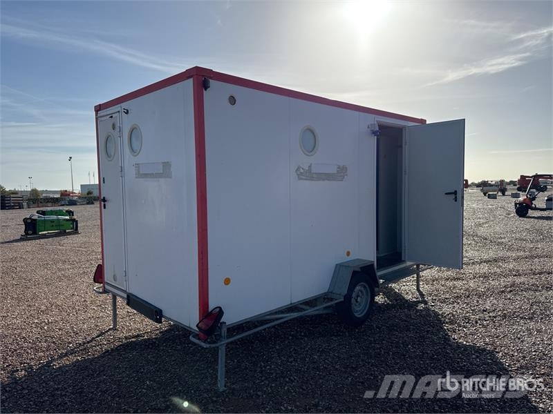 CNSE Bungalow De Chantier Roadwork Cabin Alte remorci