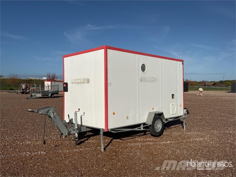 CNSE Bungalow De Chantier Roadwork Cabin Alte remorci