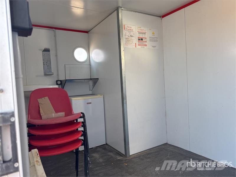 CNSE Bungalow De Chantier Roadwork Cabin Alte remorci